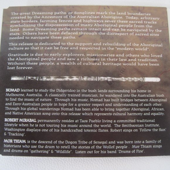 Nomad - CD - Australian Music International - Digipak - New Age - 1999 - Picture 7 of 9